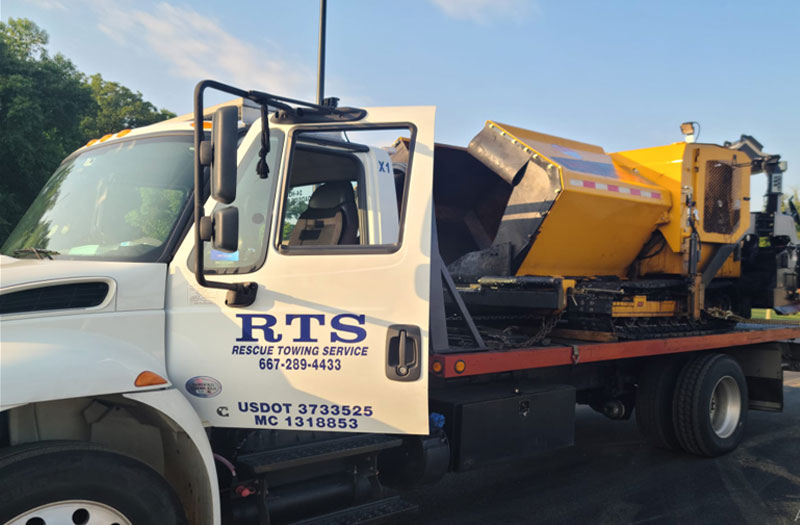 Equipment Towing Service